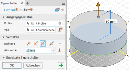 Datei:Software CAD - Tutorial - Adaptiv - deckel extrusion.gif