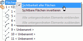 Datei:Software FEM - Tutorial - Belastung - Multiphysics - Geometrie manuell Sichtbarkeit Flaechen.gif