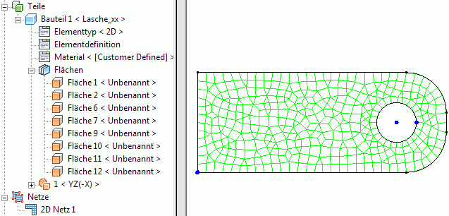 Datei:Software FEM - Tutorial - Belastung - Multiphysics - manuell - 2D-Netzgenerator Standardnetz gemischt.gif