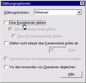 Datei:Software FEM - Tutorial - Belastung - Multiphysics - manuell - strukturiertes Netz - Glaettung Materialgrenze.gif