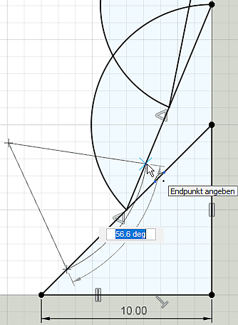 Datei:Software FEM - Tutorial - Formoptimierung - Methode der Zugdreiecke - Fusion - Konstruktionsskizze - Bogen1a.gif