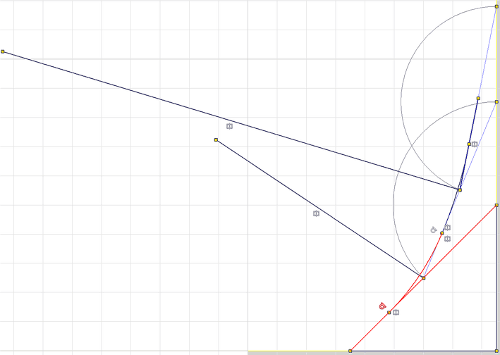 Datei:Software FEM - Tutorial - Formoptimierung - Methode der Zugdreiecke - Konstruktionsskizze fertig.gif