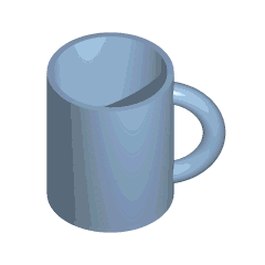 Datei:Software FEM - Tutorial - Magnetfeld - Strukturoptimierung - Begriffsdefinition Topologie Tasse-Torus.gif