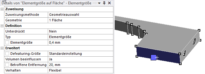 Datei:Software FEM - Tutorial - Topologie-Optimierung Ansys-Netz-Elementgoesse.gif