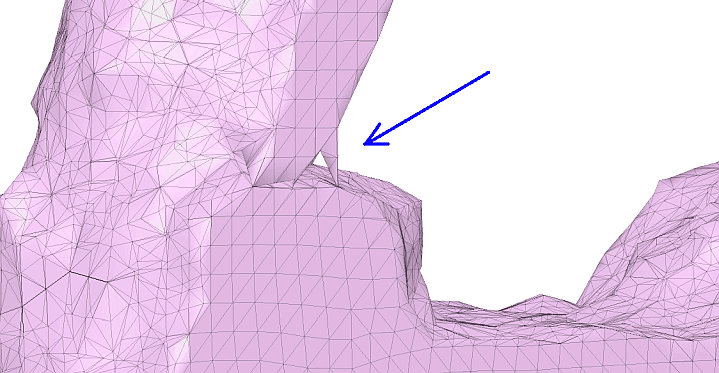 Datei:Software FEM - Tutorial - Topologie-Optimierung Fusion-Formoptimierung-Ergebnisnetz65 Strukturfehler.gif