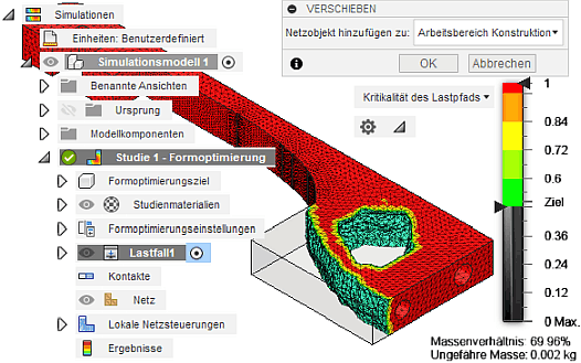 Datei:Software FEM - Tutorial - Topologie-Optimierung Fusion-Formoptimierung-Ergebnisnetz verschieben.gif