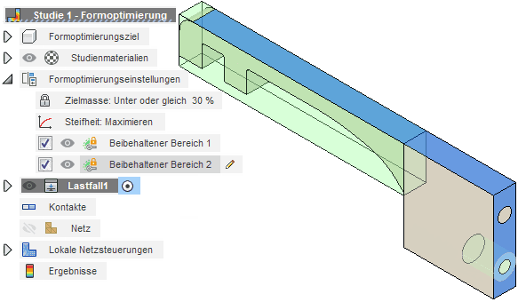 Datei:Software FEM - Tutorial - Topologie-Optimierung Fusion-Formoptimierung beibehalten Flaechen.gif