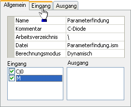 Datei:Software SimX - Einfuehrung - Elektro-Chaos - C-Diode - ParmIdent - Workflow Eingaenge markiert.gif