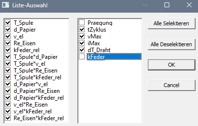 Datei:Software SimX - Nadelantrieb - Probabilistische Simulation - sensitivitaeten-tabelle auswahl.gif
